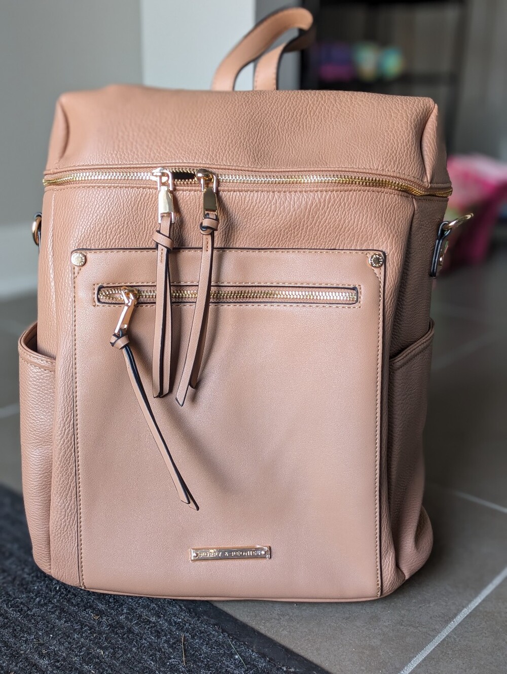 Poppy & Peonies Commuter Backpack